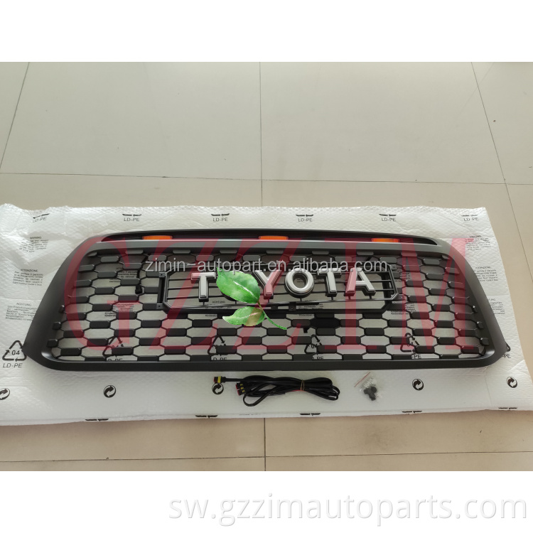 Sehemu za gari Grille ABS Plastiki Front Grille ya Tundra 2007-2013